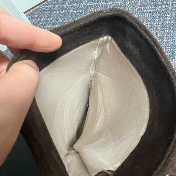 Preloved Unbranded leather upper rubber sole brown boots size 9 - Picture 3 of 16